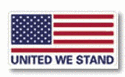 United we stand stickers