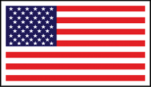 American flag magnet
