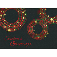 Festive Circles 5" x 7" Premium Card No. 5725
