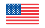 Small US flag sticker