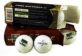 Personalized golf balls