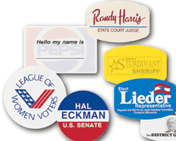Name Badges and Lapel Stickers from Elite Design