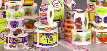 Deli labels - deli merchandising labels
