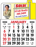 No. 7218 Adhesive Calendar Pad