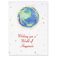 World of Happiness 5" x 7" Classic Card No. 5549