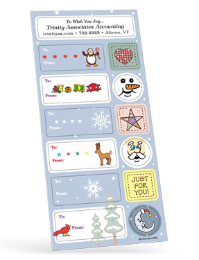 3410 Holiday ChristmasSticker Sheet