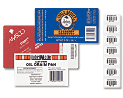 custom barcode labels and stickers
