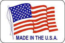 Custom Made in USA Labels and Stickers