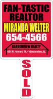 real estate corrugated signs