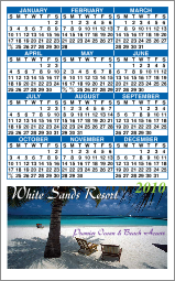 3371A Calendar Magnets